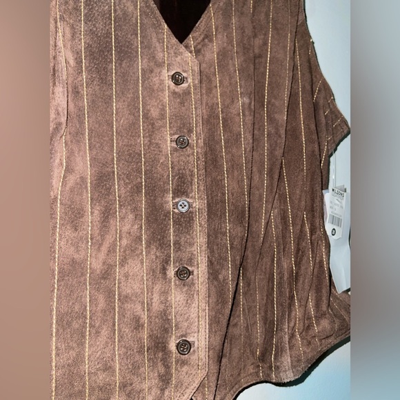 NWT Vintage Wilson Leather Vest - Picture 4 of 10